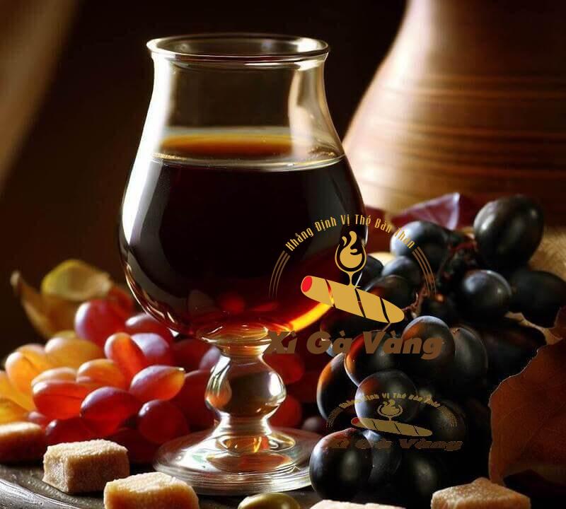 Vị ngọt trong loại rượu vang này là đường tự nhiên của nho